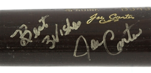 1990 Joe Carter San Diego Padres Signed Louisville Slugger Professional Model Bat (MEARS LOA/JSA)