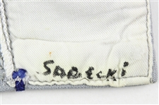 1972-74 Ray Sadecki New York Mets Game Worn Road Jersey (MEARS LOA) First Year Knit