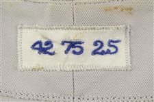 1975 Del Unser New York Mets Game Worn Road Jersey (MEARS LOA)
