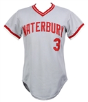 1980-83 Waterbury Reds Game Worn Road Jersey (MEARS LOA)