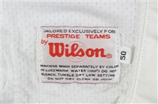 1991 Richmond Webb Miami Dolphins Signed Game Worn Road Jersey (MEARS LOA/*JSA*)