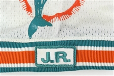 1991 Richmond Webb Miami Dolphins Signed Game Worn Road Jersey (MEARS LOA/*JSA*)