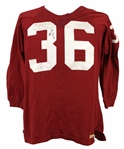 1968 MacArthur Lane St. Louis Cardinals Game Worn Durene Jersey (MEARS LOA/JSA) 