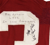 1968 MacArthur Lane St. Louis Cardinals Game Worn Durene Jersey (MEARS LOA/JSA) 