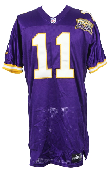 2000 Daunte Culpepper Minnesota Vikings Home Jersey (MEARS LOA)