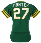 1981 (post) Catfish Hunter Oakland Athletics Professional Quality Retail Jersey