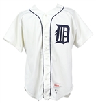 1986 Billy Muffett Detroit Tigers Game Worn Home Jersey (MEARS LOA)