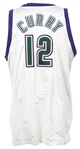 1997-98 Michael Curry Milwaukee Bucks Signed Game Worn Home Jersey (MEARS LO/JSA)