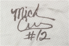 1997-98 Michael Curry Milwaukee Bucks Signed Game Worn Home Jersey (MEARS LO/JSA)