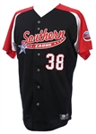 2008 Ben Oglivie Montgomery Biscuits Signed Southern League All Star Game Worn Jersey (MEARS LOA/JSA)
