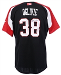2008 Ben Oglivie Montgomery Biscuits Signed Southern League All Star Game Worn Jersey (MEARS LOA/JSA)