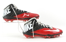 2014 Matt Ryan Atlanta Falcons Game Worn Nike Cleats (MEARS LOA)