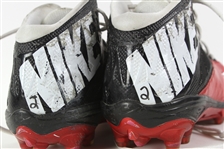 2014 Matt Ryan Atlanta Falcons Game Worn Nike Cleats (MEARS LOA)