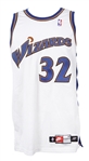 1999-2000 Richard Hamilton Washington Wizards Game Worn Home Jersey (MEARS LOA) "Provenance from PC Richard & Sons Electronic Company"