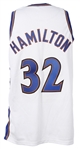 1999-2000 Richard Hamilton Washington Wizards Game Worn Home Jersey (MEARS LOA) Provenance from PC Richard & Sons Electronic Company