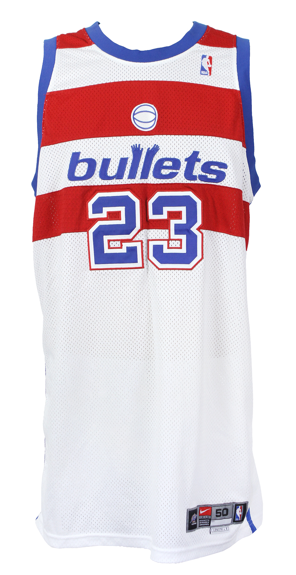 2002-03 Michael Jordan Washington Bullets Throwback Game Issued Jersey