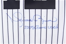 2005 Mariano Rivera New York Yankees Signed Game Worn Home Jersey (MEARS A10/JSA/Steiner/MLB Hologram) Provenance from PC Richards & Son Electronic Company