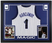 2017 Anfernee Hardaway Orlando Magic 36" x 44" Framed Display w/ Signed Jersey (*JSA*)