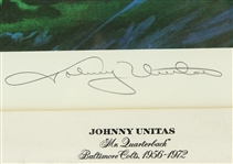 1973-76 Living Legends 21 x 25 Framed Signed Lithograph Collection - Lot of 8 w/ Joe DiMaggio, Joe Louis, Jack Nicklaus, Johnny Unitas & More (JSA)