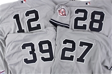 1985-2008 New York Yankees Game Issued/Worn Jersey Collection - Lot of 15 w/ Roberto Kelly, Kenny Lofton, Robin Ventura, Ruben Sierra, Jeff Nelson & More (MEARS LOA/Steiner)
