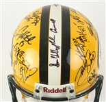 1996 Green Bay Packers Super Bowl XXXI Champion Team Signed Full Size Helmet w/ 40 Signatures Including Brett Favre, Mike Holmgren, Desmond Howard & More (JSA)