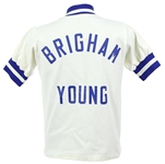 1980's BYU Basketball Game Worn Jerseys & Warm Ups - Lot of 3 (MEARS LOA)