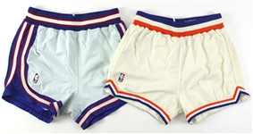 1985-89 Game Worn Basketball Uniform Shorts - Lot of 6 w/ Ron Harper, Mugsy Bogues & More (MEARS LOA)