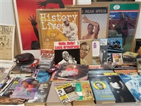 1940s - Present Black Americana Memorabilia Collection (200+ Items) Rare Broadsides: Milwaukee Ghosts, Bearded Clowns, Negro Basketball Globetrotters