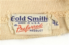 1941-45 Goldsmith #73 Game Worn Durene Football Jersey (MEARS LOA)