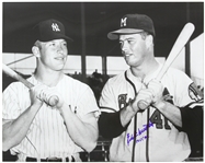 1990s Eddie Mathews Milwaukee Braves Signed 16" x 20" Photo (JSA)