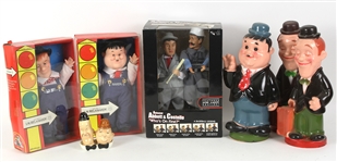 1970s-2000s Laurel & Hardy & Abbott & Costello Memorabilia Collection - Lot of 6