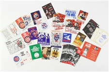 1970-1990s Massive Baseball Basketball Football Pocket Schedule Collection 