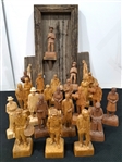 1940s-50s R.A. Struck Carved Wooden Figure Collection (25)