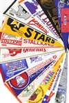 1960's-90's Baseball Football Basketball Full Size Pennant Collection - Lot of 200+