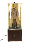 1940s Tap Dancing Doll With Motorized Floor in 10" x 11.5" x 26.5" Enclosure