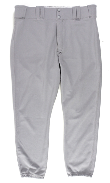 2010 Yogi Berra New York Yankees Spring Training Road Uniform Pants (MEARS LOA)