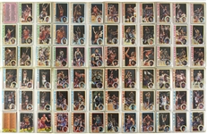 1978-81 Topps Basketball Trading Card Sets - Lot of 3 w/ 418 Signed Including Pete Maravich, Kareem Abdul Jabbar, Julius Erving & More (JSA)