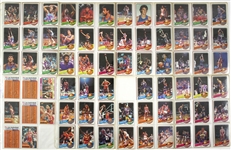 1978-81 Topps Basketball Trading Card Sets - Lot of 3 w/ 418 Signed Including Pete Maravich, Kareem Abdul Jabbar, Julius Erving & More (JSA)