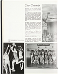 1980 Michael Jordan Chicago Bulls Laney High School Spinnaker Yearbook