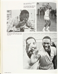 1981 Michael Jordan Chicago Bulls Laney High School Spinnaker Yearbook 