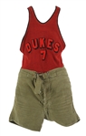 1920s Dukes Basketball Jersey & Shorts (Complete Uniform)