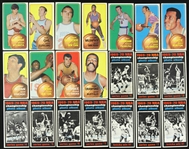 1969-71 Topps Basketball Trading Cards - Lot of 56 w/ Lew Alcindor Rookie, Pete Maravich Rookie, Wilt Chamberlain, Oscar Robertson & More