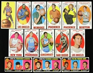1969-71 Topps Basketball Trading Cards - Lot of 56 w/ Lew Alcindor Rookie, Pete Maravich Rookie, Wilt Chamberlain, Oscar Robertson & More