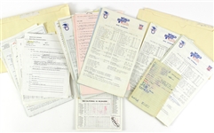 1960-82 Milwaukee Braves/Brewers Media Notes & Documents Collection - Lot of 65