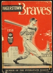 1950-89 Willie Mays Memorabilia Collection - Lot of 6 w/ Scored 1950 Trenton Giants Game Program, Correspondence from Scout John Schwarz & More 