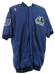 1996-97 Sam Mitchell Minnesota Timberwolves Game Worn Full Warm Up Suit w/ Shooting Shirt & Snapaway Pants (MEARS LOA)