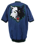 1996-97 Sam Mitchell Minnesota Timberwolves Game Worn Full Warm Up Suit w/ Shooting Shirt & Snapaway Pants (MEARS LOA)