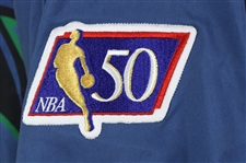 1996-97 Sam Mitchell Minnesota Timberwolves Game Worn Full Warm Up Suit w/ Shooting Shirt & Snapaway Pants (MEARS LOA)
