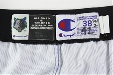 1996-97 Sam Mitchell Minnesota Timberwolves Game Worn Full Warm Up Suit w/ Shooting Shirt & Snapaway Pants (MEARS LOA)