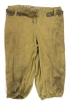 1920-23 Jack Markwiese Marquette Game Worn Football Uniform w/ Sweater, Pants, Belt & Stirrups (MEARS LOA)